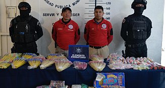 Gobierno de San Pedro Cholula decomisa 80 kilogramos de artículos pirotécnicos