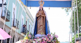 Congrega Virgen de Ocotlán a decenas de devotos tlaxcaltecas