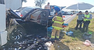 Accidente en la Peñón-Texcoco deja 16 lesionados tras choque a alta velocidad