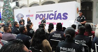 Reconocen a policías en Tlaxcala: héroes que fortalecen la seguridad estatal