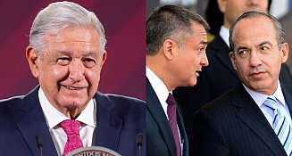 AMLO desafía a Felipe Calderón a responder sobre Genaro García Luna