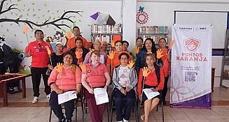 Tlaxcala amplía red de Puntos Naranja para proteger a mujeres