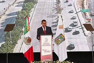 Sergio Salomón: Unidad y transformación de Puebla en 2 años de gobierno