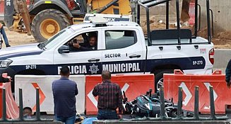 Tragedia en la autopista: muere policía mexiquense en accidente de moto