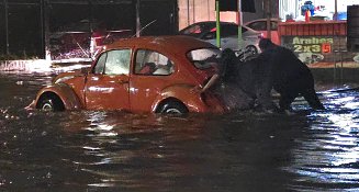 Intensas lluvias causan severas inundaciones en varios puntos de Puebla