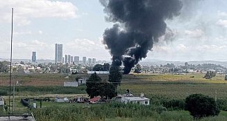 Incendio en fábrica de aceites en Cholula: daños del 50%, sin lesionados