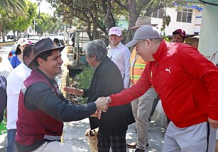 Encabeza Omar Muñoz jornada de atención ciudadana en la junta auxiliar de Sanctorum 