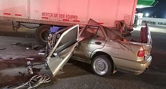 Tragedia en la México-Puebla: Mujer muere y hombre queda herido en accidente