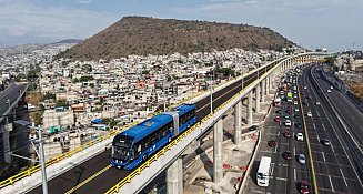 Inician pruebas del Trolebús Chalco-Santa Marta, obra emblemática de movilidad sustentable