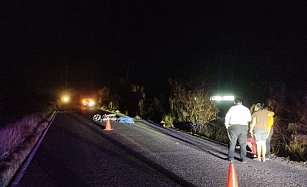 Motociclista fallece tras impactar contra un caballo en carretera de El Fuerte