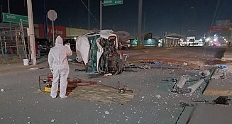 Trágico accidente en Matamoros deja dos fallecidos y dos heridos