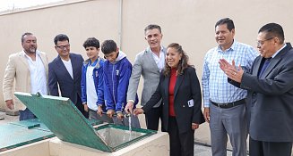 ¡Después de 25 años! La Telesecundaria en Tlaxcala ya tiene agua potable