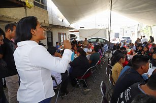 Berenice Porquillo consolida su campaña en San Andrés Cholula con gran apoyo comunitario