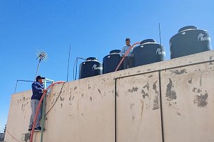 Huamantla recupera agua potable tras fallas eléctricas de la CFE