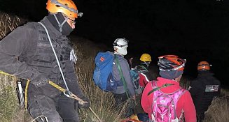 Operativo de rescate en Iztaccíhuatl: mujer extraviada y rescatista herido