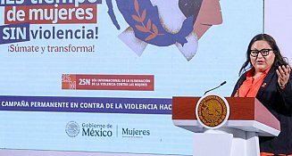 Claudia Sheinbaum lanza campaña contra la violencia de género en México