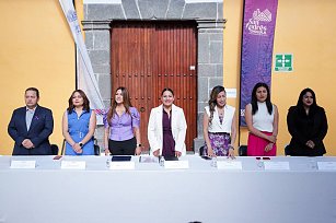 Presenta Lupita Cuautle agenda conmemorativa por el 8M en San Andrés Cholula