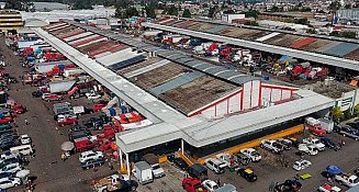 Analizan Terrenos para Cuartel de la Guardia Nacional en la Central de Abastos de Puebla