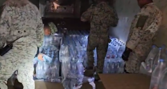 Ejército Mexicano asegura 123 paquetes de cocaína en Sinaloa