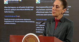 Claudia Sheinbaum enviará carta a Google para aclarar el cambio de nombre del Golfo de México