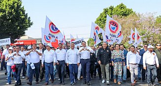 Gobernador Armenta reafirma su compromiso con trabajadores poblanos