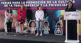 Encabeza Guadalupe Cuautle feria para Promover la Cultura de la Transparencia y la Privacidad en la Infancia