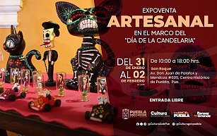 ¡No te pierdas la Expoventa Artesanal por el Día de la Candelaria!