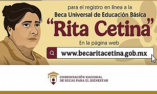 Comienza el registro para la Beca Rita Cetina Gutiérrez 2024 para secundaria y obtener 1900 pesos