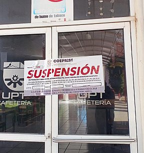 Suspende COEPRIST cafetería de la UPTx por insalubre