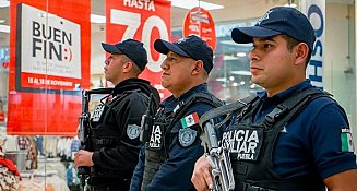 “Puebla refuerza seguridad con 3,596 policías para El Buen Fin 2024”