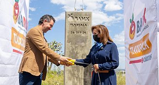 Primera piedra del Banco de Alimentos Tlaxcala: apoyo a los más vulnerables