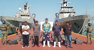 Histórico decomiso de cocaína en costas de Guerrero