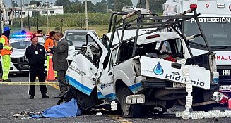 Choque mortal en carretera México-Veracruz deja 3 muertos; tráfico cerrado