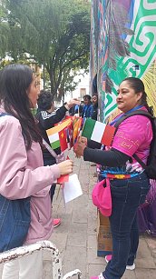 Estudiantes y docentes de Tlaxcala brillan como voluntarios en evento mundial de Tiro con Arco 2024