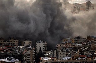 Israel lanza nueva oleada de ataques contra Hezbolá en Beirut