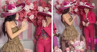 Katy Perry sorprendida por mariachi femenino en Pinky Promise México