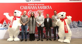 Puebla se prepara para recibir la Caravana Coca-Cola y una monumental rosca de Reyes