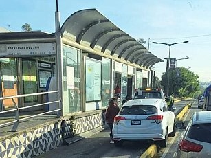 Carril confinado de RUTA vuelve a ser restringido 