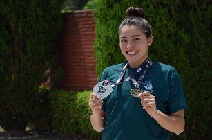 Melissa Castillo, la nueva figura del taekwondo en Puebla 