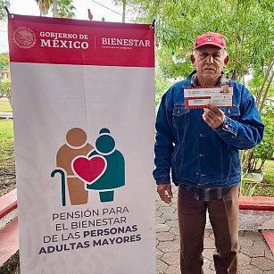  127,719 adultos mayores en Tlaxcala ya reciben la pensión universal