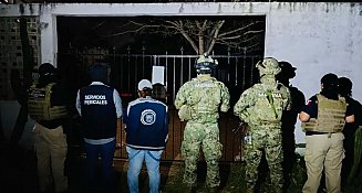 Aseguran droga, armas y vehículos en operativo conjunto en Tamaulipas