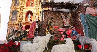 Tradiciones Navideñas en Tlaxcala: El Nacimiento Monumental del Ex Convento de San Francisco