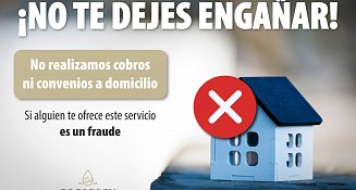 SOSAPACH alerta: no realiza cobros ni convenios a domicilio