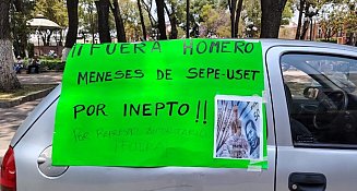 Docentes de Tlaxcala exigen freno a abusos del titular de Educación