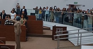 Reeligen a Jakqueline Ordóñez en la CEDH Tlaxcala entre protestas