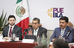 Sergio Salomón: "En Puebla, nadie está por encima de la ley, seguridad garantizada"