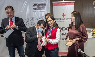 Ponen en marcha TSJE y Sedif colecta anual de la Cruz Roja