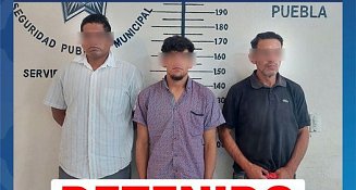 Alteradores del orden público son detenidos en Cholula