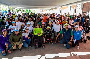 Tlaxcala celebra la Rodada 2024 para una sociedad más inclusiva