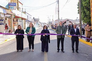 Inversión histórica en Chiautempan: Obras y recursos millonarios en infraestructura y deporte